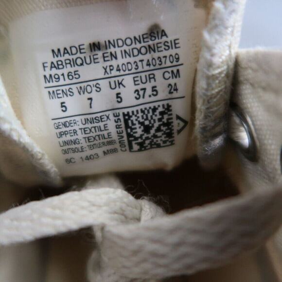 Converse Shoes Womens 7 Sneakers Chuck Taylor All Star Casual Canvas Lace Up Low - Picture 12 of 13